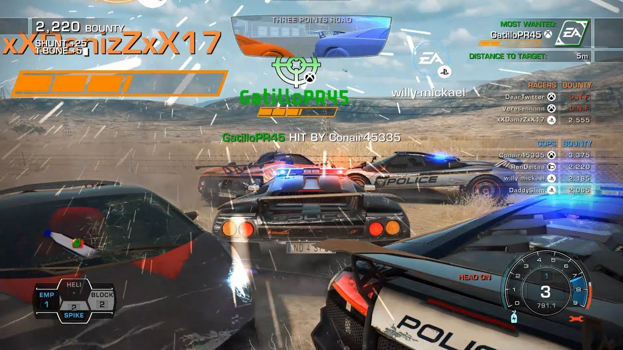 NFS:HPR Most Wanted Clips Compilation #5