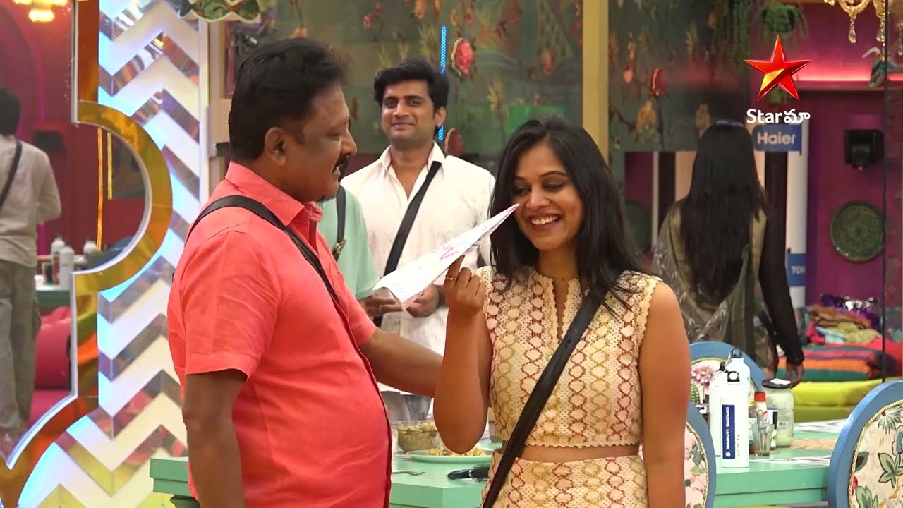 Bigg Boss Telugu 8 | Yashmi's Emotional Surprise: Her Father Arrives in the House! | Star Maa Music