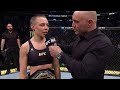 UFC 268: Rose Namajunas Octagon Interview