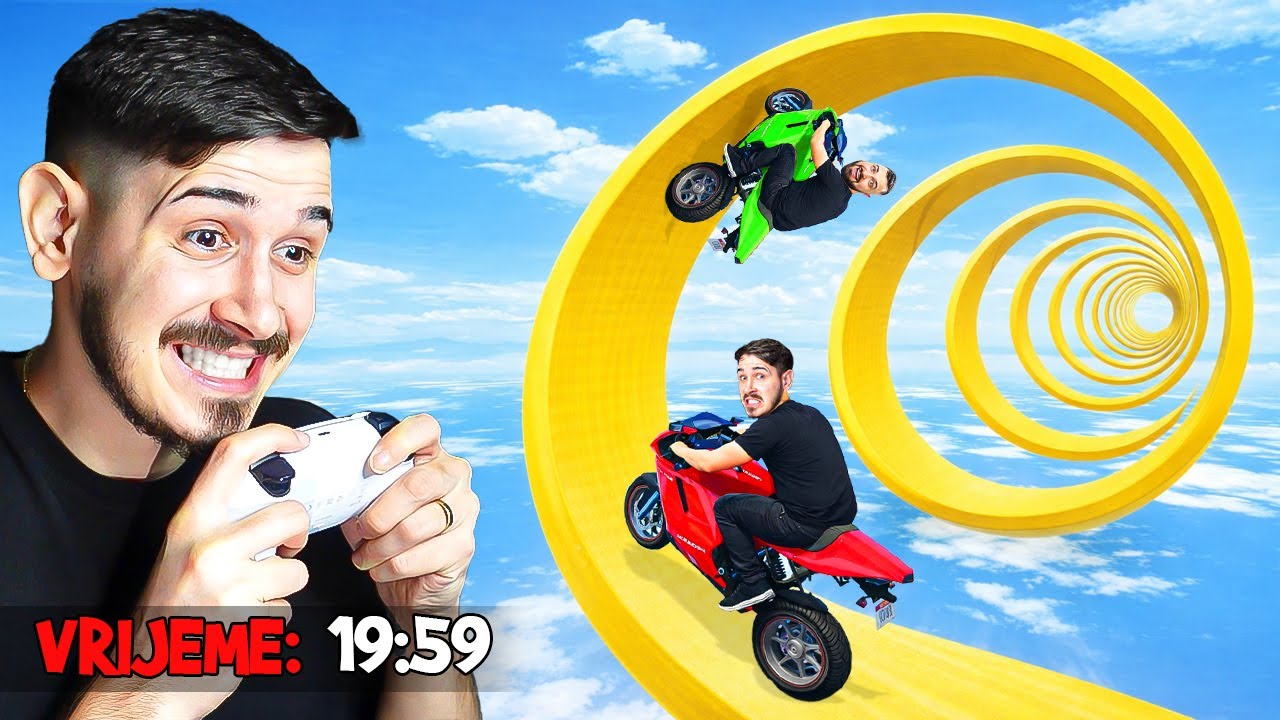 IMAMO SAMO 20 MINUTA DA PREĐEMO OVU NAJDUŽU TRKU U GTA 5!