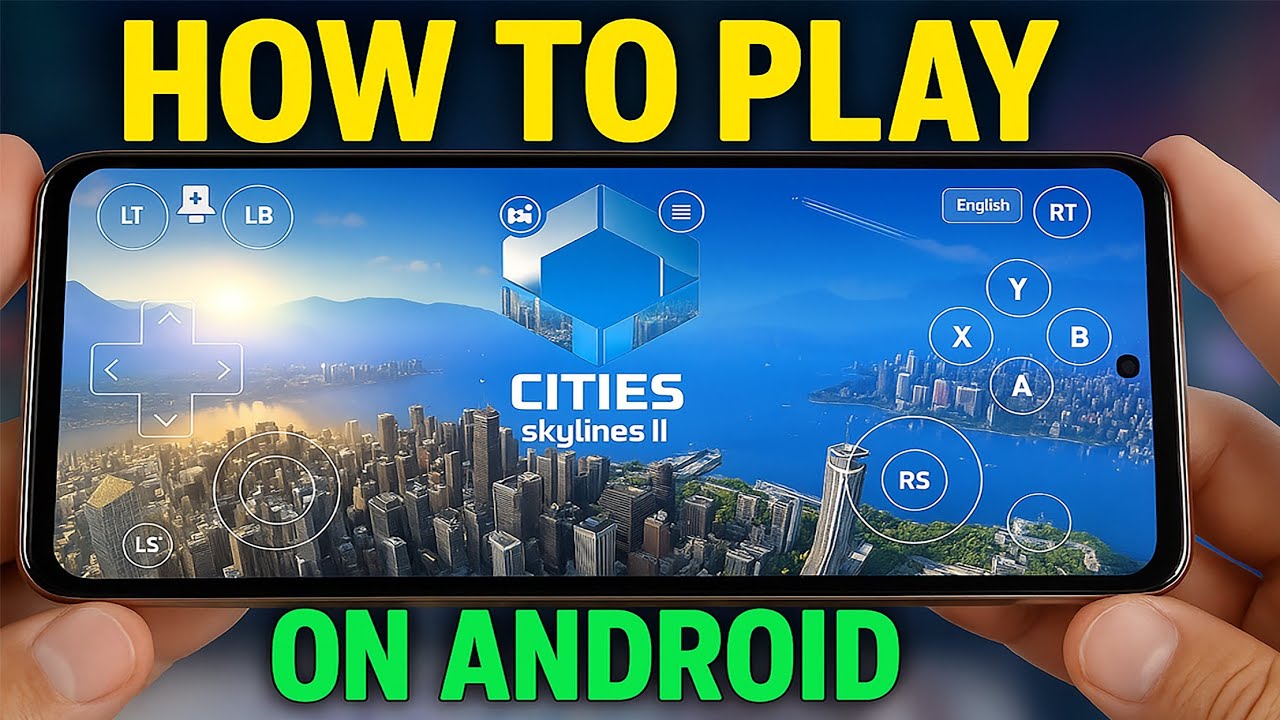 How To Play Cities Skylines 2 Game | On Android With Gameplay - YouTube