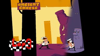 картинка: Pizza tower lap hell - Я прошёл ancient cheese и John gutter или нет?