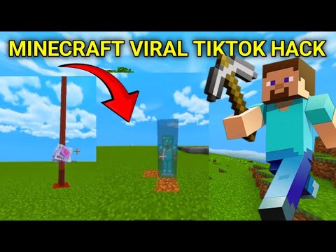 Top 10 Minecraft Viral TikTok Hack - YouTube