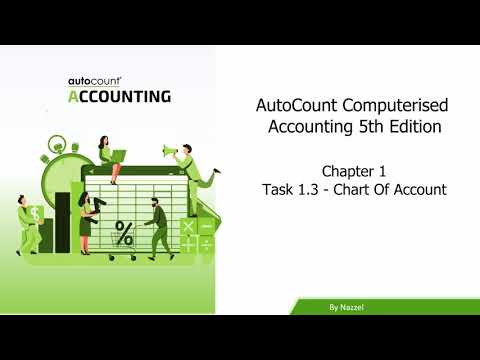 AutoCount Computerised Accounting Course 5th Edition V2 Chapter Guide ...