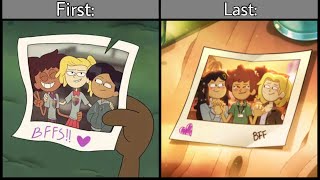 Amphibia: First and Last Moments of Every Character