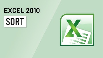 Excel 2010: Sorting