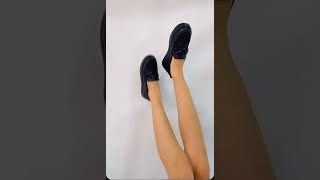 Muggo Makosen Garantili Kadın Loafer Kalın Taban Günlük Casual Rahat Ayakkabı