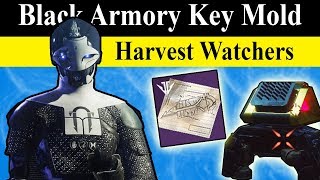 Black Armory Key Mold, Harvest Watchers Guide Solo