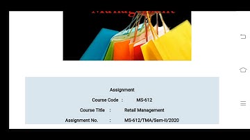 MS 612 Ignou Solved Assignment