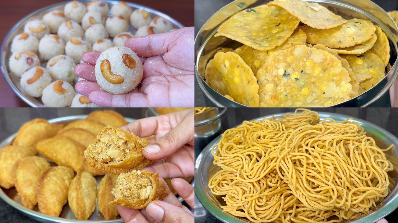 పండక్కి పిండివంటలు పెద్దగా కష్టపడకుండా ఎవరైనా ఈజీగా చేసుకోగలిగే Sankranthi Pindi Vantalu in Telugu