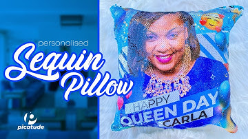 Personalised Reversible Sequin Pillow
