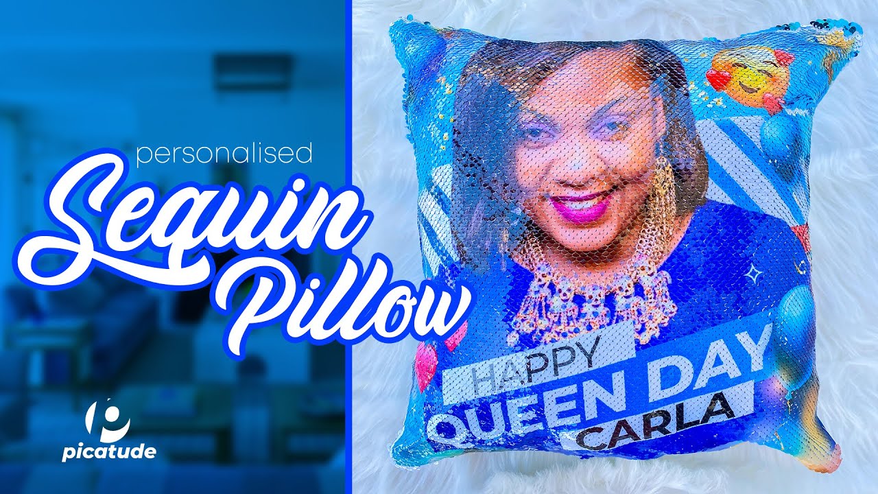 Personalised Reversible Sequin Pillow