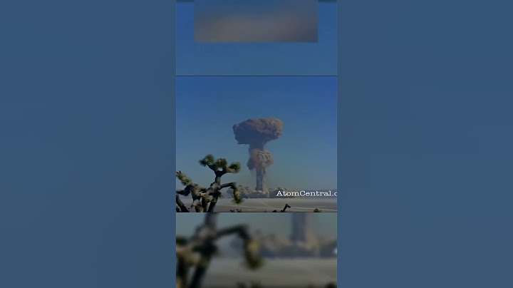так звучит ядерный взрыв🤯