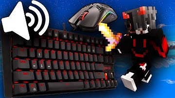 (MECHVIBES) Keyboard + Mouse Sounds ASMR | Bedwars | Blocksmc
