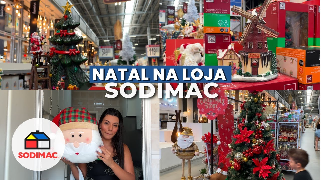 Vlogmass 🎄| Decoração de Natal  PERFEITA e BARATA na SODIMAC! Almofadas por R$ 49, laços por 9,90 😱