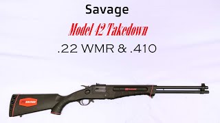 The Best Combo You Could Ask For 🎒🏔 | Savage Model 42 Takedown in .22 WMR &amp; .410