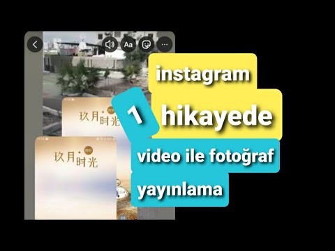 Instagram story video ve fotoğraf ekleme