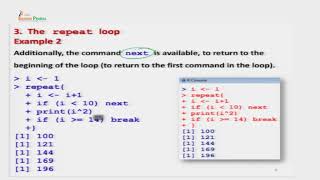 Lec 17: Repeat Loop and Sequences of Numbers