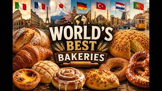 World's Best Bakeries 🌍🥐 | Satisfying Bread & Pastry ASMR Around the World