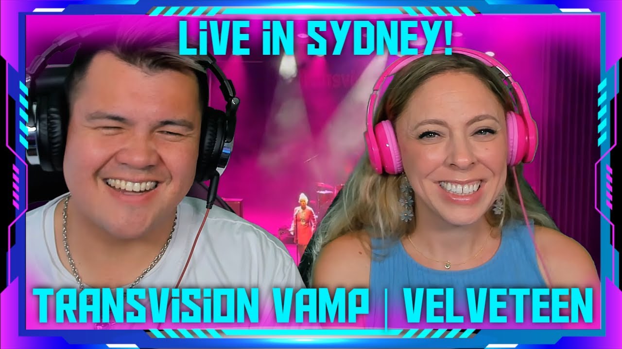 Reaction to Transvision Vamp: Velveteen live Sydney | THE WOLF HUNTERZ Jon and Dolly
