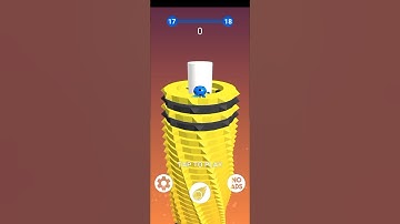 Stack ball game level 17 ✅ #shorts #trending #gameplay #viral #viralyoutube