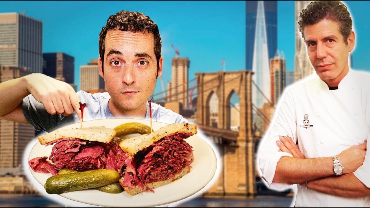 Eating at Anthony Bourdain's FAVORITE Restaurants in New York City