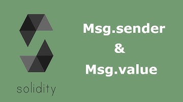 Msg.sender and Msg.value in Solidity | Solidity Tutorial