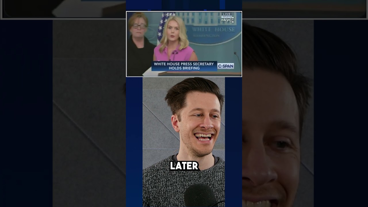 Trump Press Secy ignores reporter in an awkward exchange