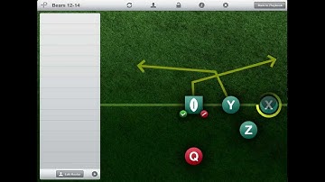 iPad V1.1 - Formations & Routes - Flag Football Playmaker iPad App - Tutorial 3