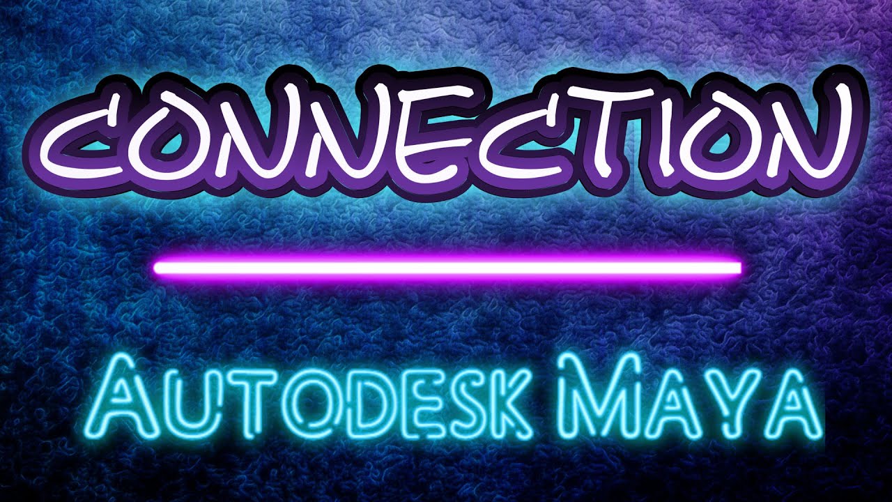 Autodesk Maya - Connection Editor Как настроить скорость вращения ...