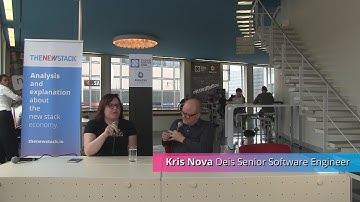 Kris Nova of Deis at CouldNativecon/Kubecon in Berlin