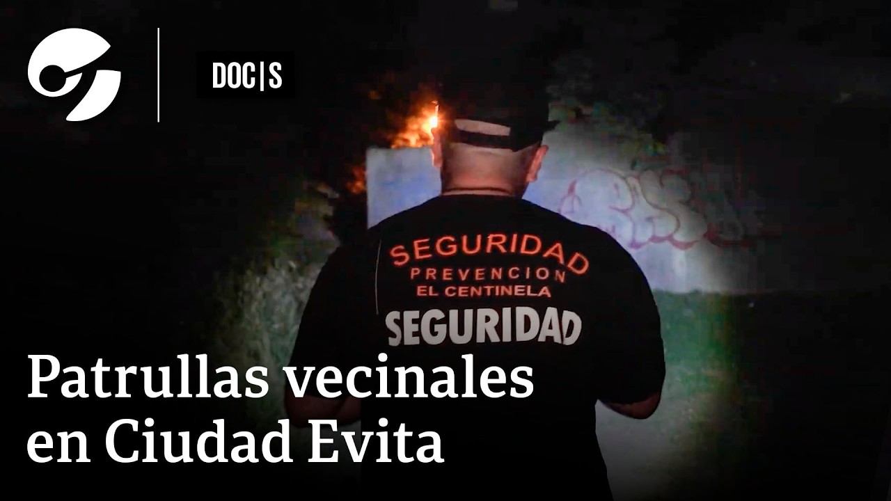 Centinelas de Ciudad Evita: vecinos que patrullan ante la falta de seguridad