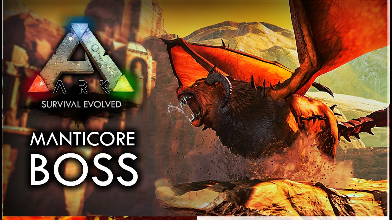 BOJ S BOSSEM #21⚔️ 🦁 🦂 Manticore na mapě Scorched Earth (neMinecraft Dinosauři) 🦖