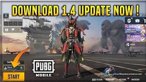 how to update pubg mobile 1.4 || pubg mobile 1.4 update ||