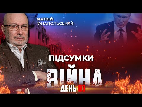 ⚡️ ПІДСУМКИ 83-го дня війни з росією із Матвієм ГАНАПОЛЬСЬКИМ ексклюзивно для YouTube