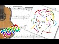 TUTO ➡️ LETTRE À ELISE⎨Für Elise⎬GUITARE