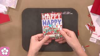 A Quick Happy Birthday Shaker Card With Stephanie &amp; The Stamps of Life