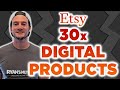 These 30 Etsy Digital Products Are Making 5+ Sales a Month!