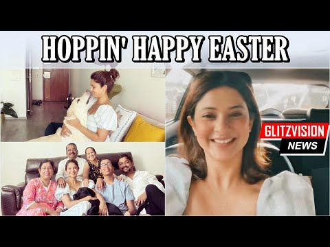 It's A Hoppin' Happy Easter For Jennifer Winget & She Wishes Everyone The Same !