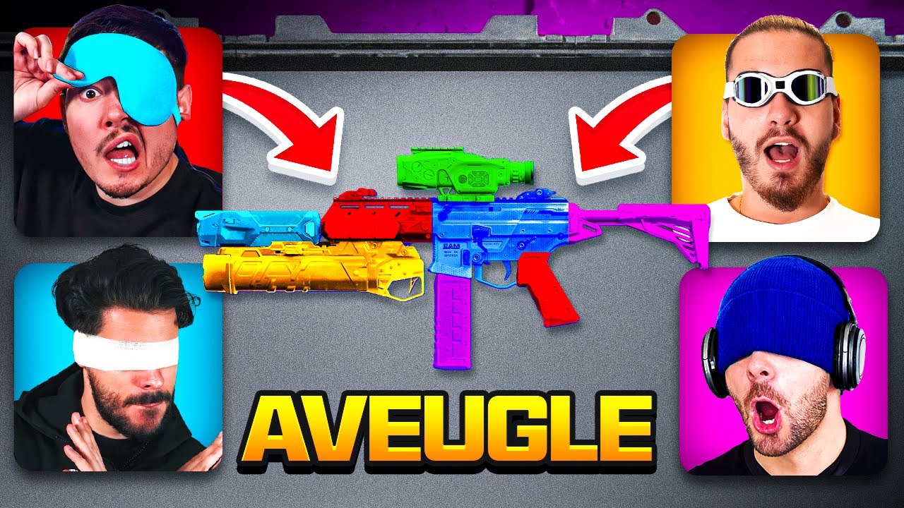 ON FAIT NOS CLASSES META À L'AVEUGLE SUR WARZONE #4 (avec 