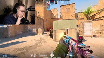 ohnePixel Ran Into a Valorant Player in CS2