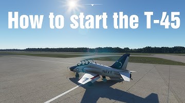 Microsoft Flight simulator 2020: How to start the T-45 Goshawk by Indiafoxtecho