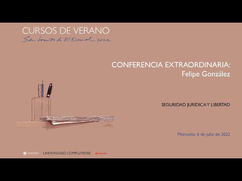 Conferencia Extraordinaria de los Cursos de Verano UCM 