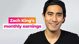 Full ZACH KING's monthly earnings will BLOW YOUR MIND! News