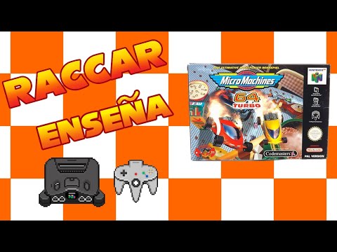 RACCAR Enseña: MicroMachines 64 Turbo (N64, PAL) - VIDEO EXCLUSIVO PARA MIEMBROS