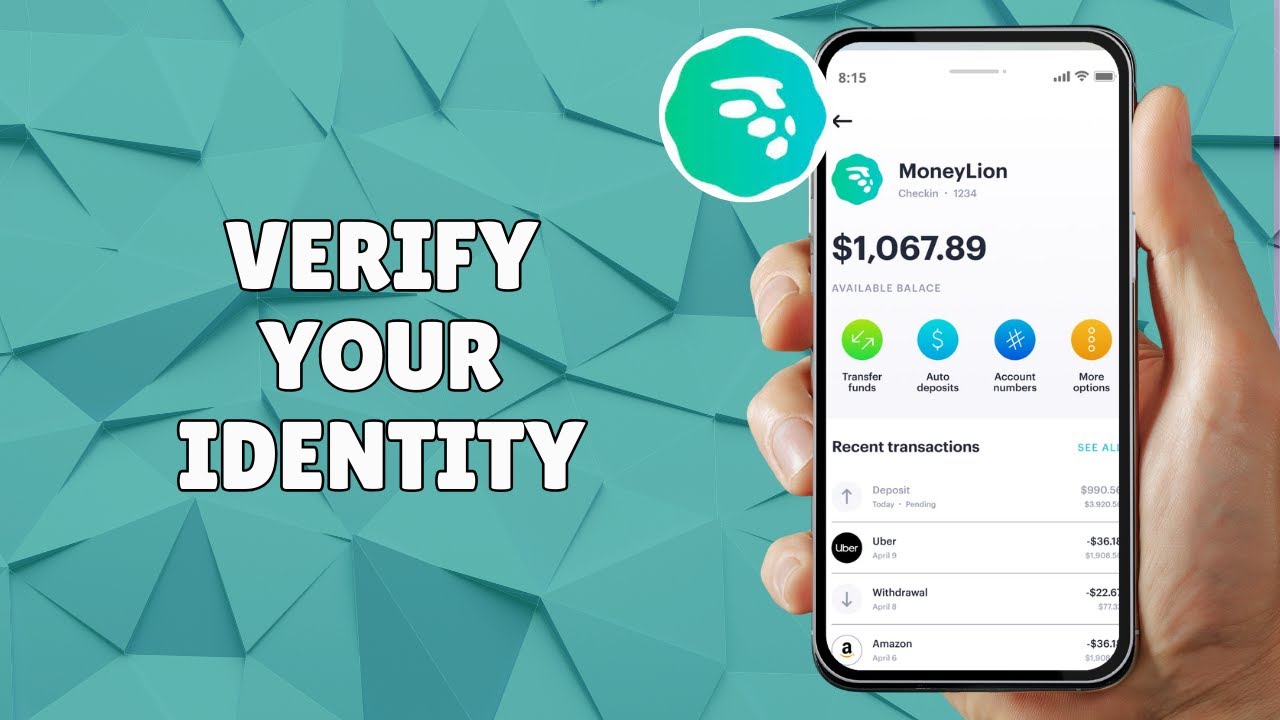 HOW TO VERIFY YOUR IDENTITY ON MONEYLION