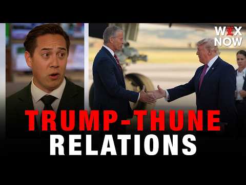 Christian Datoc on Donald Trump and John Thune rocky relationship