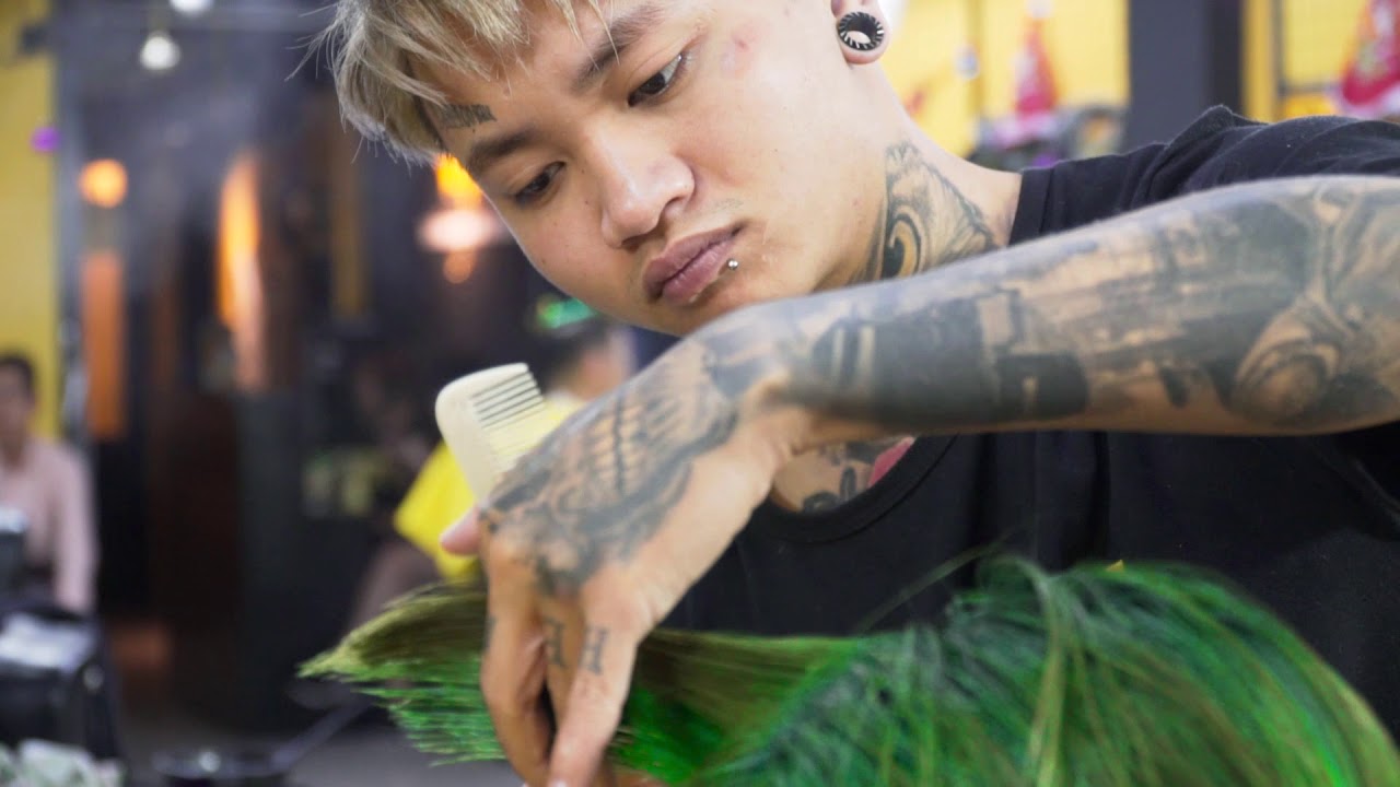 hoc cat toc o ha noi New Cắt Tóc Nam 2019 l Side Part G-Dragon l PhongBvB