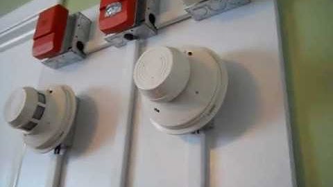System Sensor 1400 and 2400 Smoke Detectors