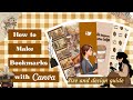 Make Bookmarks in Canva (Size Guide & Canva Design)